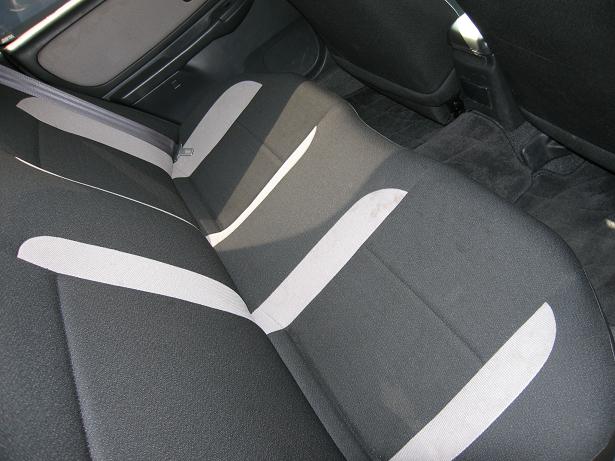 IPPREZA rear seat view